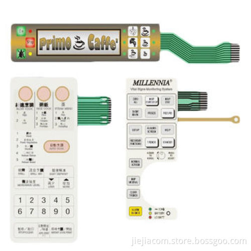 Custom Hot Soft Waterproof Prototype Touch Membrane Switch